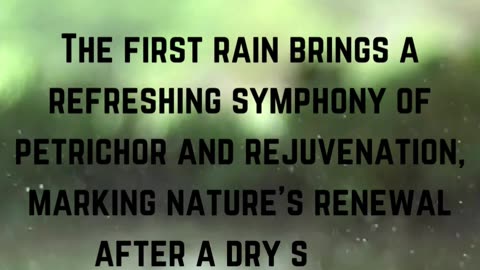 facts about rain