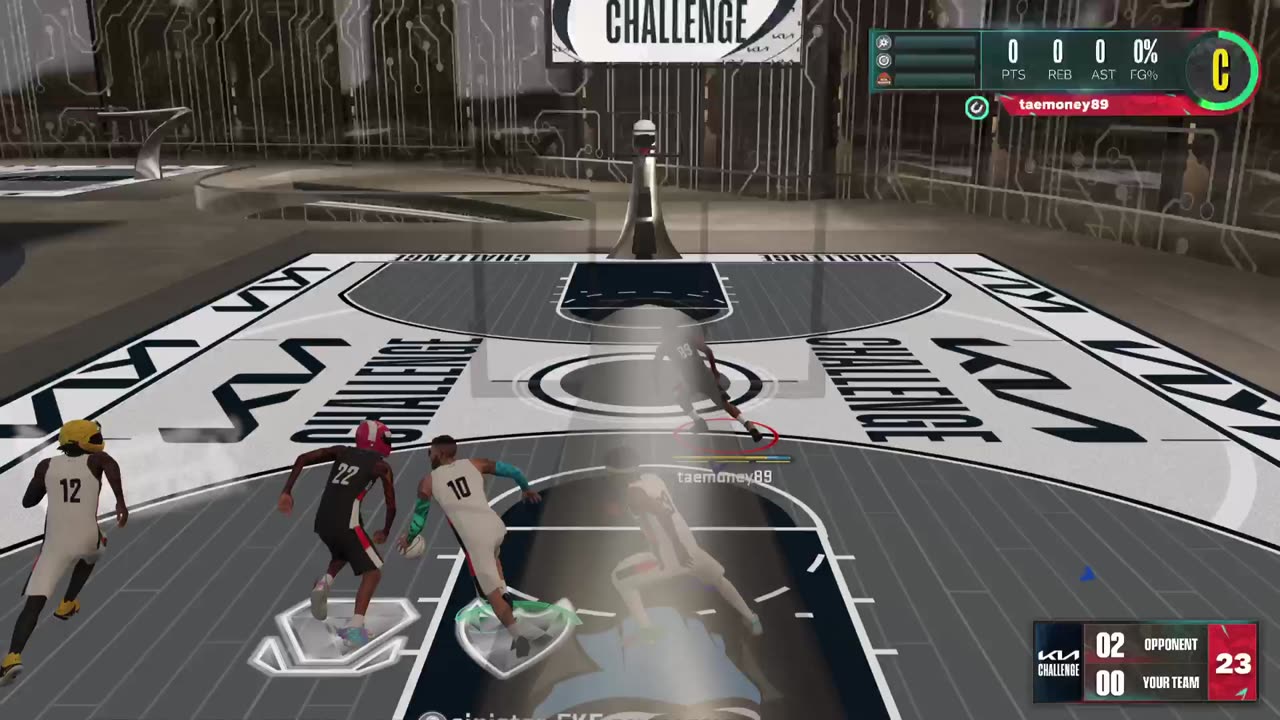 Kia Challenge Event NBA 2k23 next gen Ps5