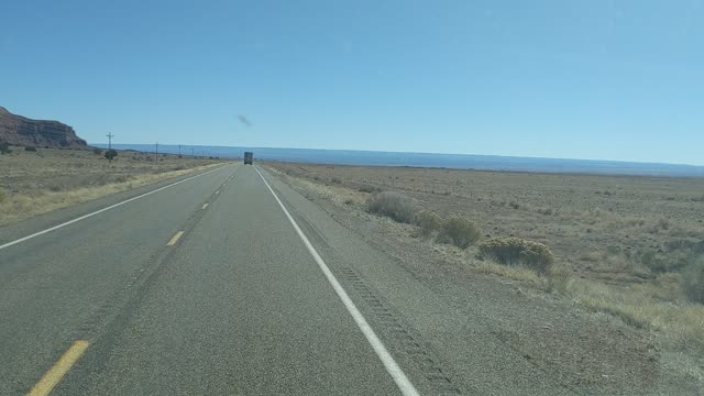 Peaceful stretch of Highway