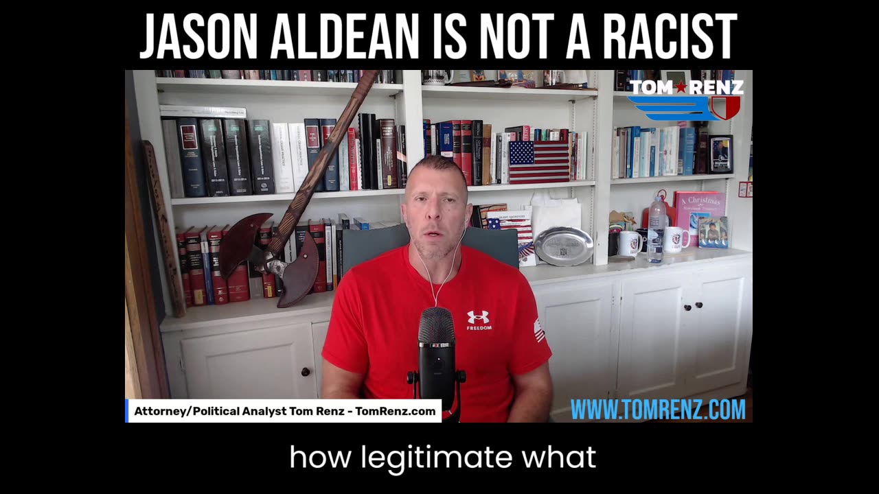 Jason Aldean is NOT a Racist - The Tom Renz Show