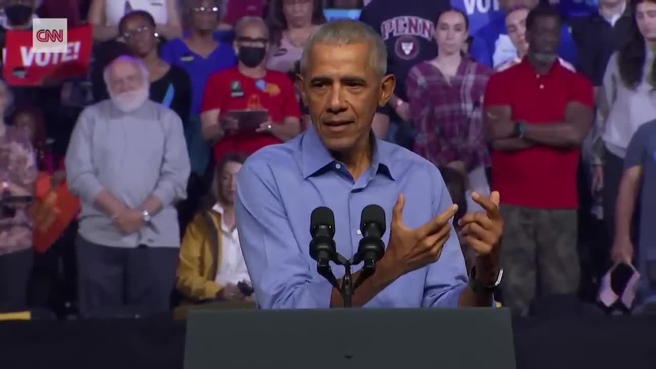 Watch Obama's closing message to voters in Philadelphia