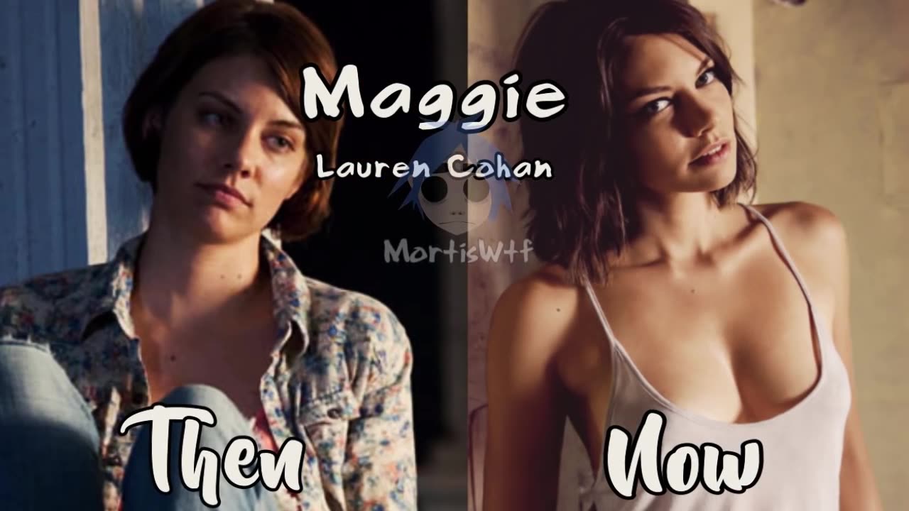 The Walking dead characters then and now🕶️