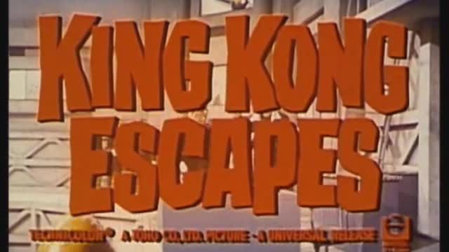 King Kong Escapes movie trailer