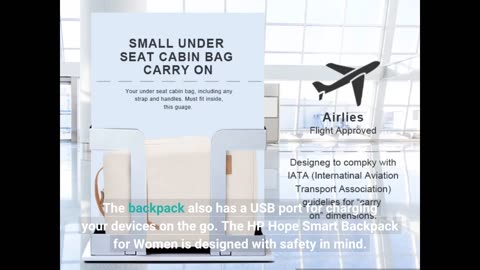 Hp hope Smart #Backpack for Women Travel -Overview