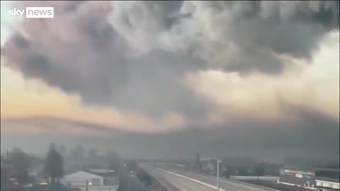 South Africa on fire