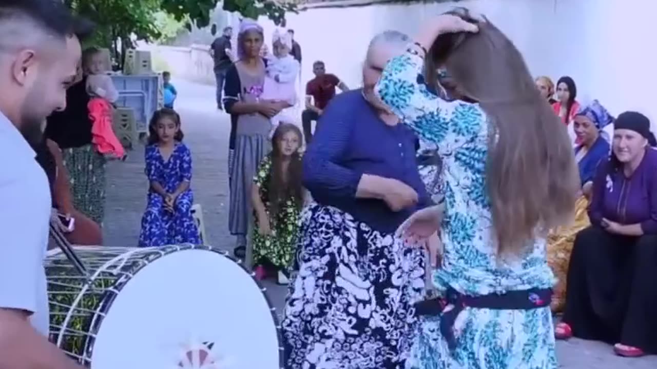 Beautiful girl dancing