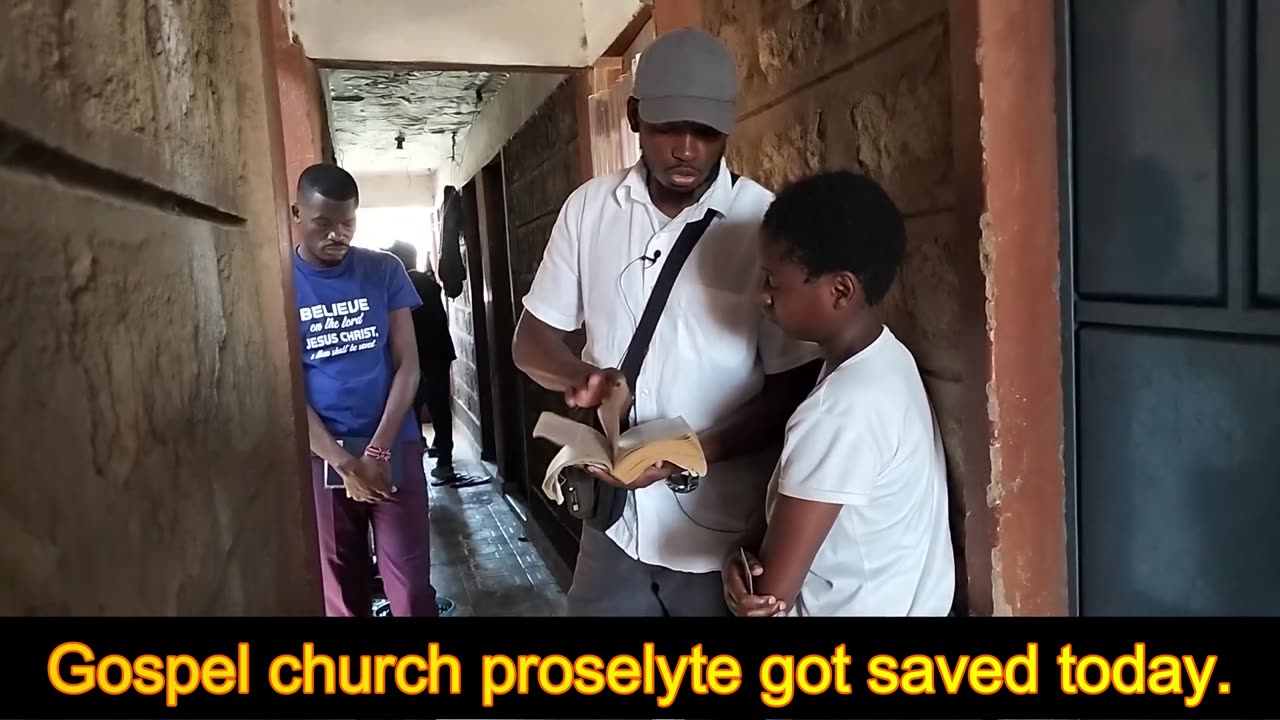 2024 Soulwinning Gospel church proselyte got saved today