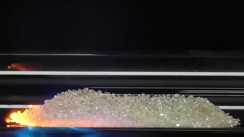 Diamonds don't last forever as this experiment proves it!