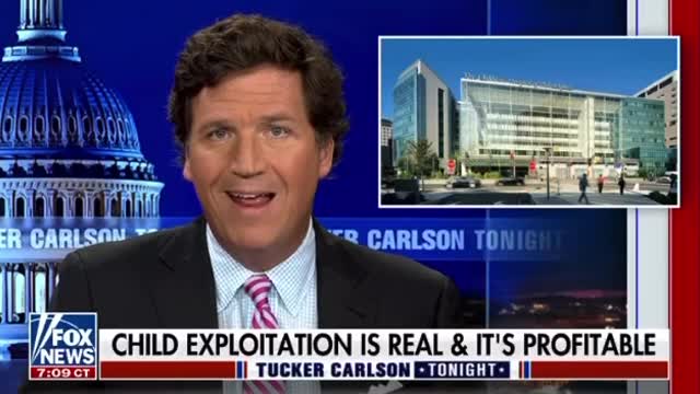 Tucker opens up Cabal Pedo conspiracy theory.