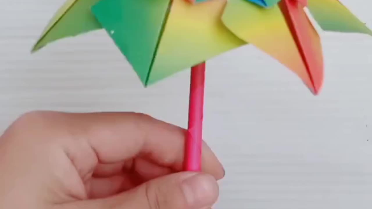 Beautiful Paper Flower Craft Art & Drawing Tutorial | Easy DIY Creations