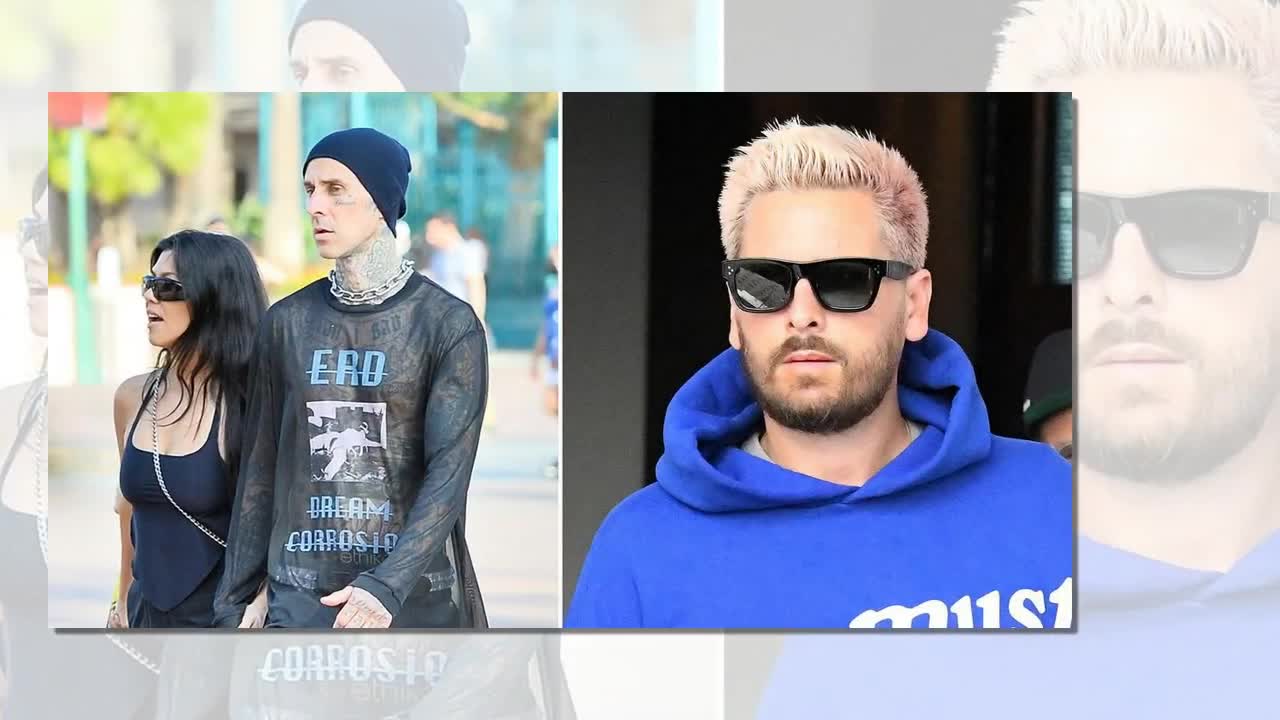 Breaking News!! Kourtney Kardashian Sparks Wedding Signs with Travis Barker at Disneyland