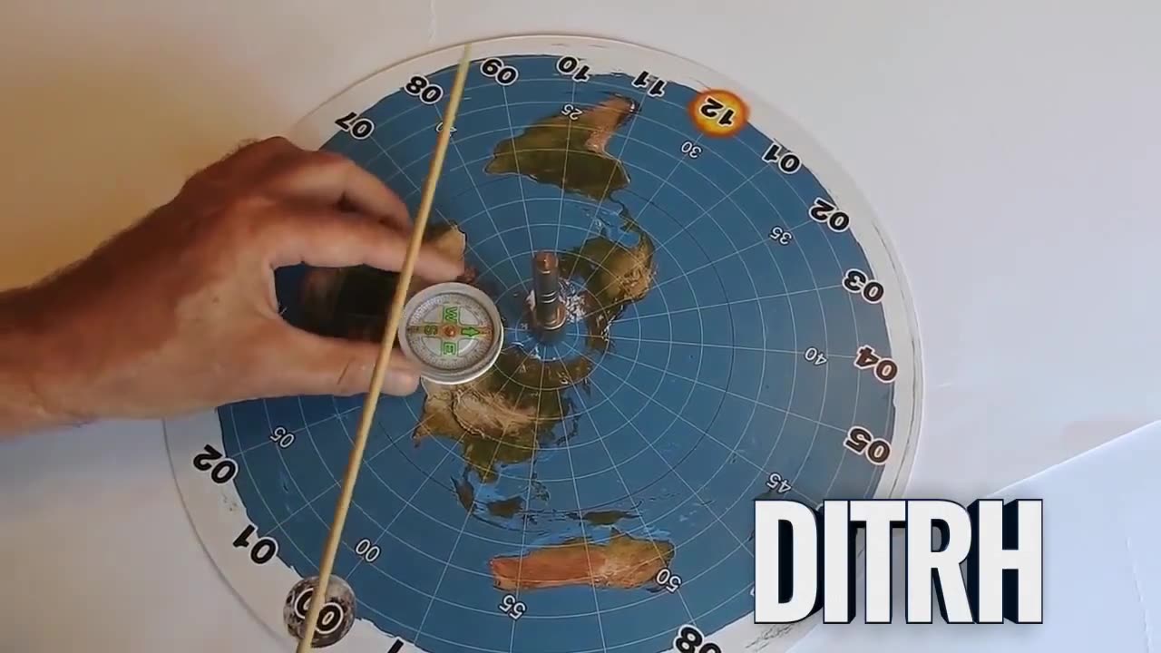 FLAT EARTH ...NEIL DISGRACE FALLING LIKE GLOBE