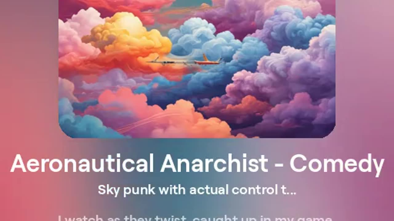 Aeronautical Anarchist - Comedy