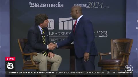 Tucker Carlson Interviews Tim Scott - The Border, Fentanyl, & Ukraine