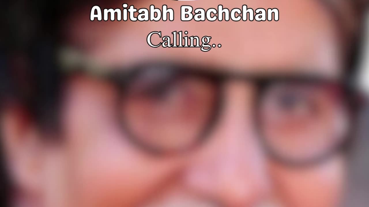 Amitabh Bachchan again on call