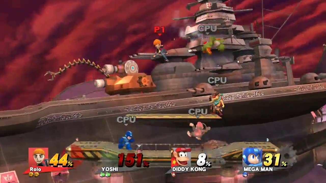 Super Smash Bros 4 Wii U Battle586