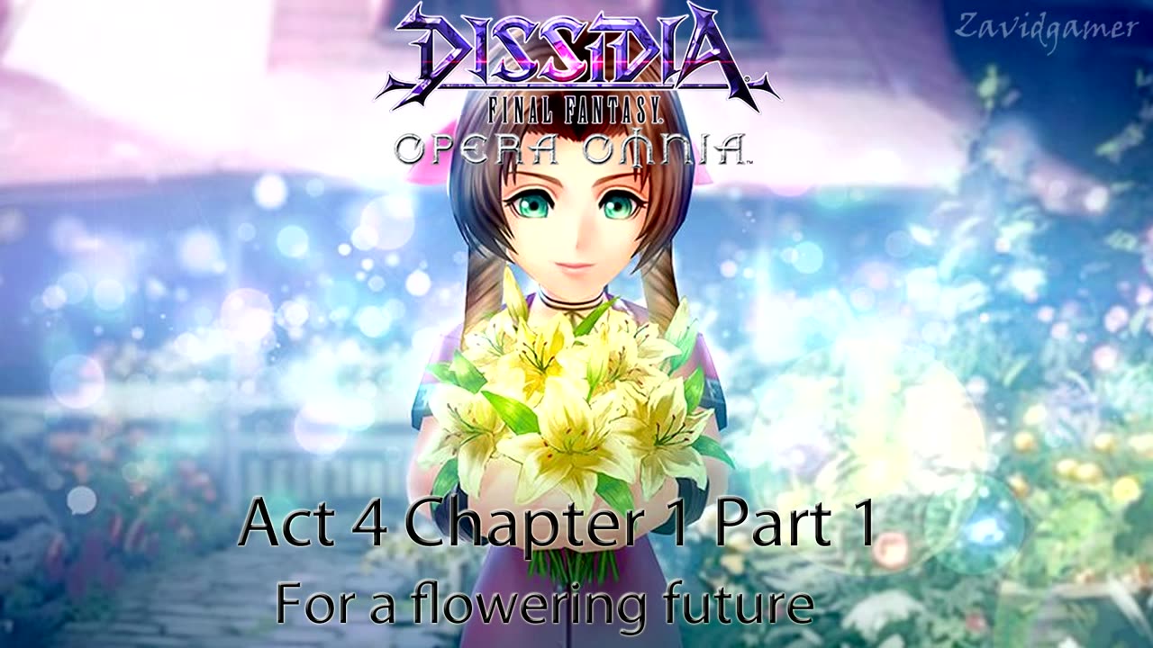 DFFOO Cutscenes Act 4 Chapter 1 Part 1 For a Flowering Future (No gameplay)