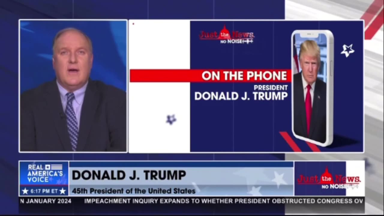 Trump Interview with John Solomon- December 27, 2023