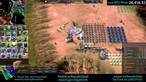 Me streaming some BAR