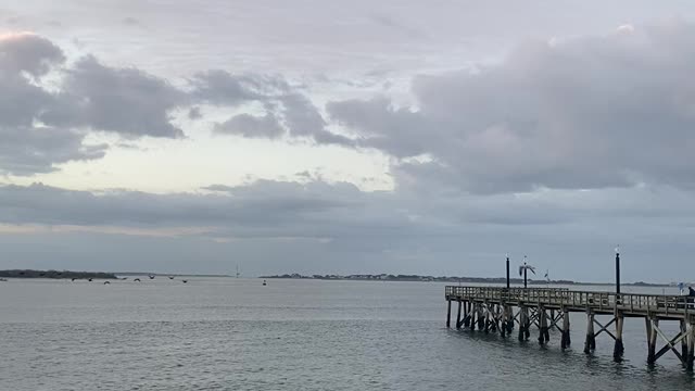 Good morning from the Cape Fear River!