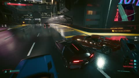 Cyberpunk 2077 Car Hockey