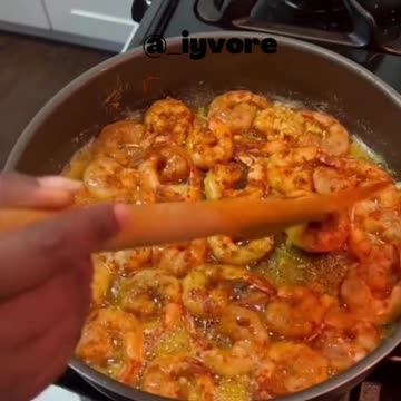 How to make shrimp with garlic and oil 🍤🤤