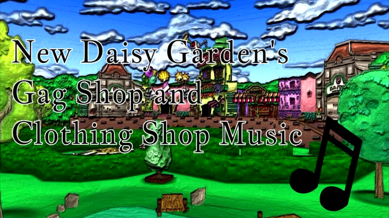 New Daisy Garden's Gag Shop and Clothing Shop Music (New Toontown Rewritten Update)