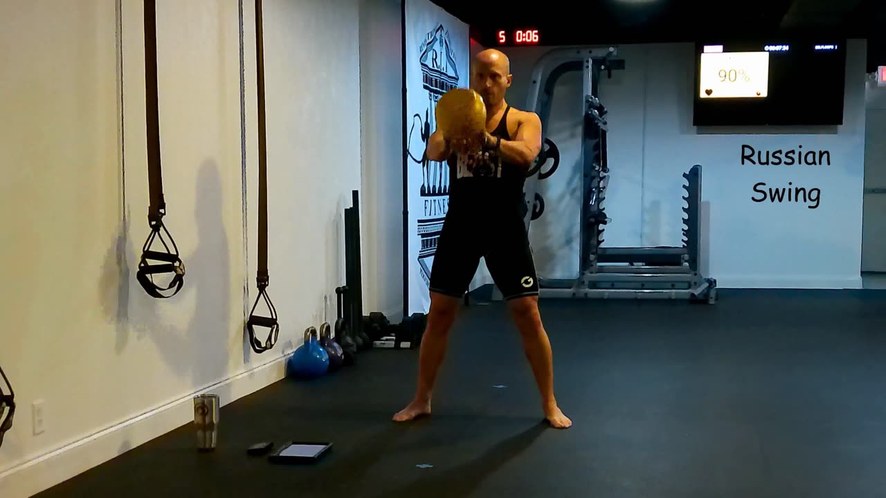 Kettlebell workout 6