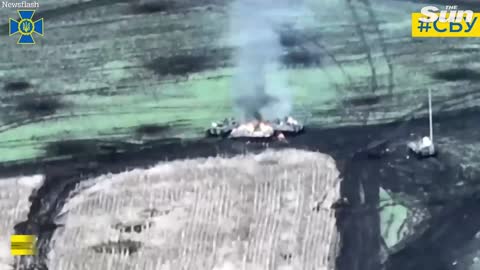 Three Russian infantry vehicles destroyed by Ukrainian special forces