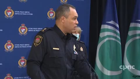 Ottawa's police chief will investigate any police officer that provides support to Convoy truckers