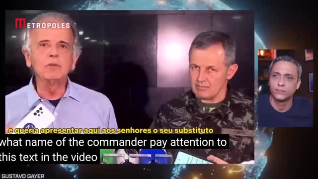 In Brazil, the commander of the army was chosen by Xandão to chase and arrest soldiers
