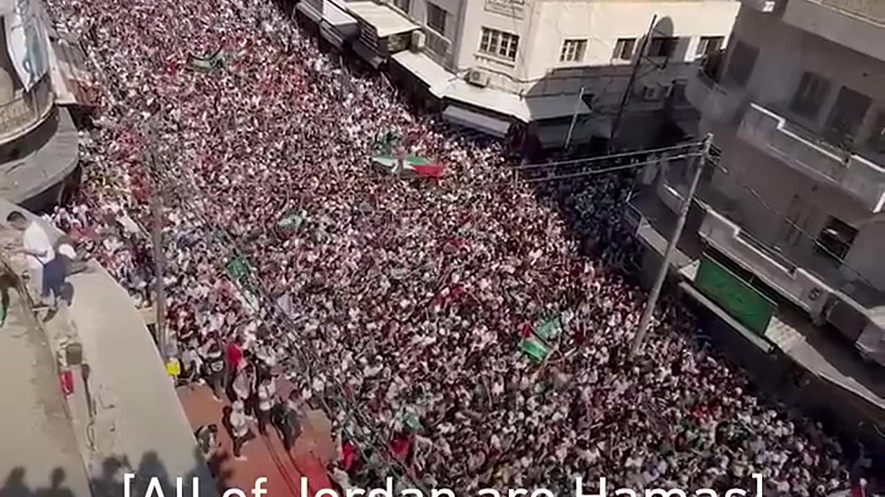 Mass protests for Palestine erupt in Amman, Jordan