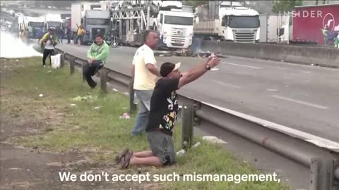 Truck Drivers Block Roads In Brazil After Far-Right President Loses Re-Election Bid | Insider News