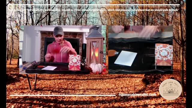 Robin's Cabin Crafts - Fall Fun Class CARD 3