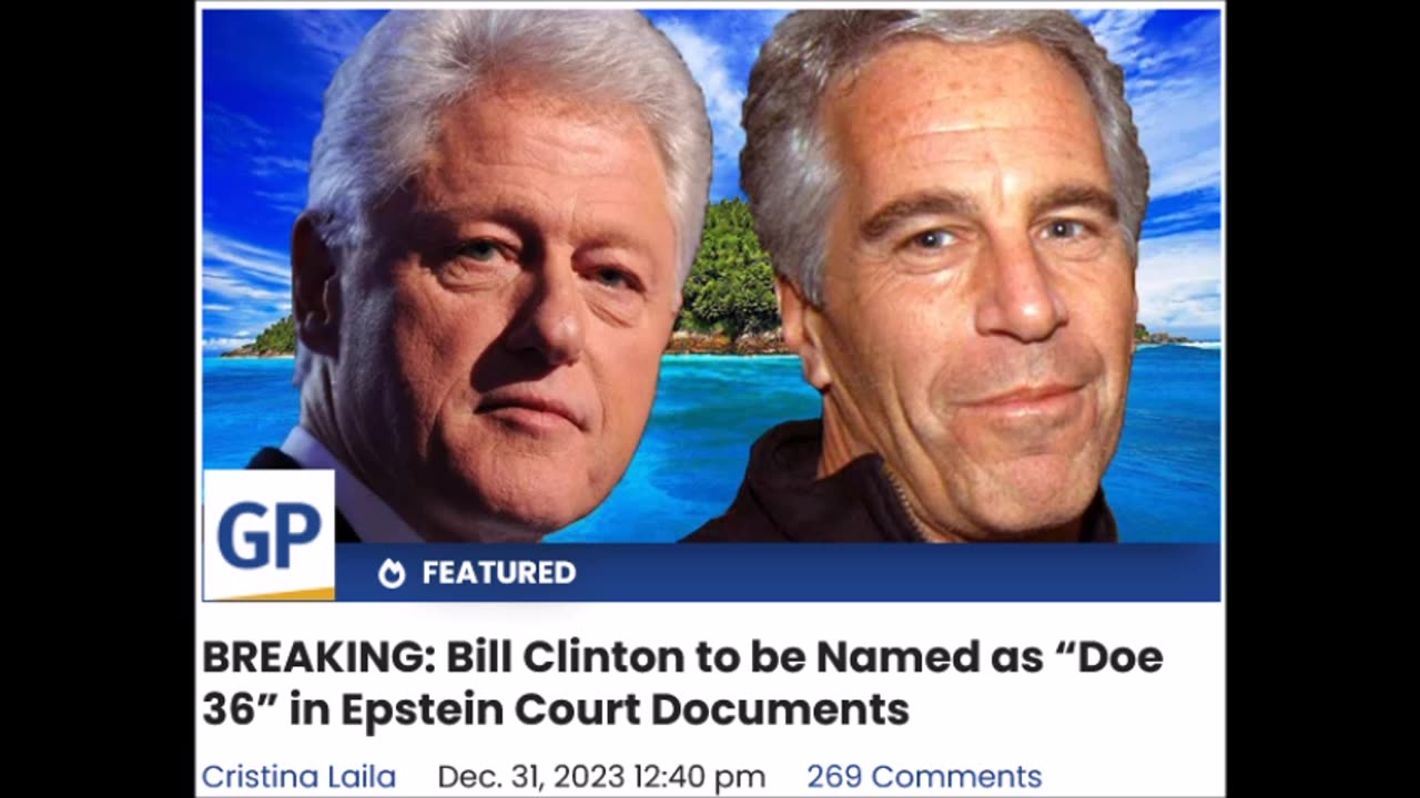 👀 Bill Clinton is 'Doe 36'