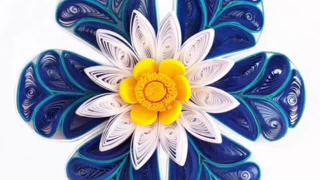 new and latest quilling paper Craft quillied art for kids 2022