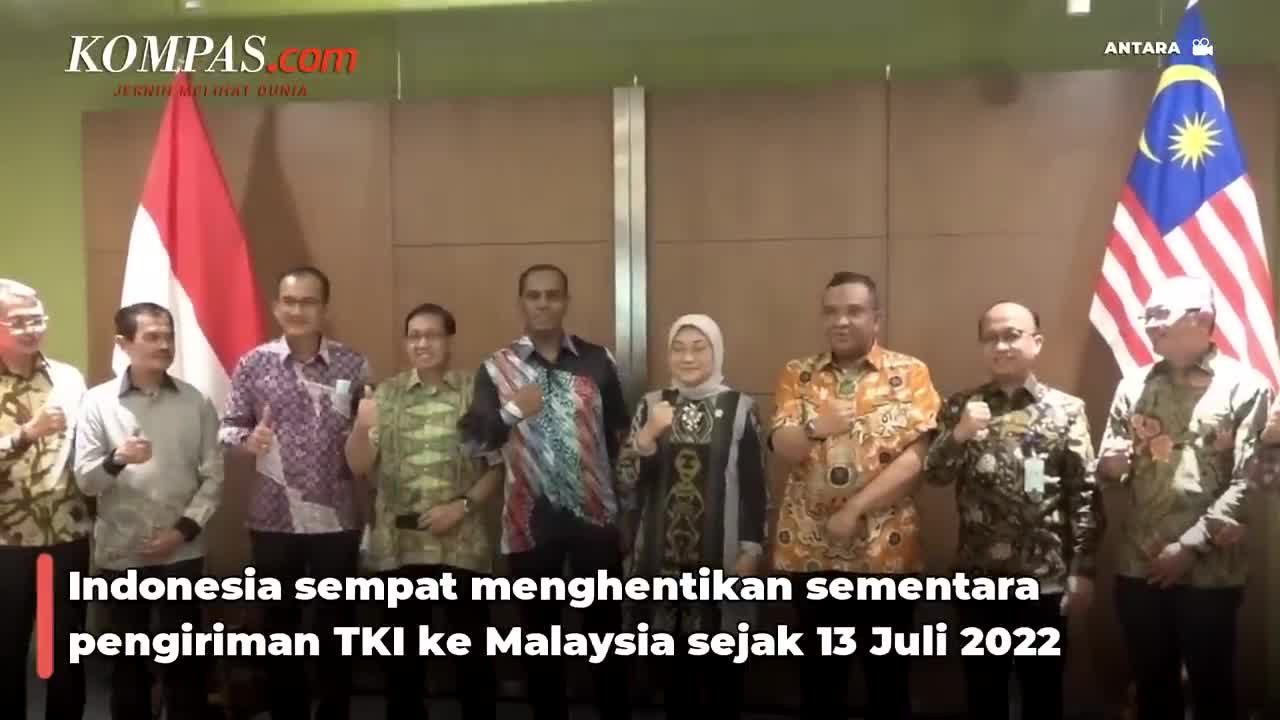 Sempat Disetop, Indonesia Kembali Kirim TKI ke Malaysia