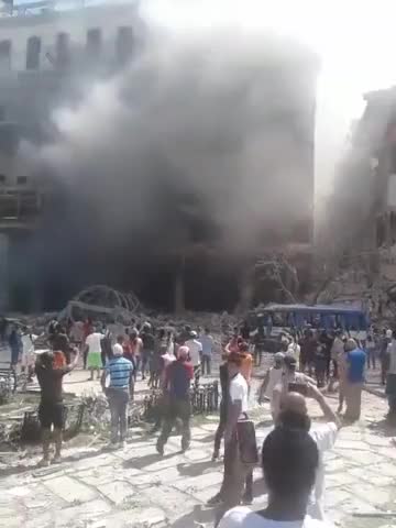 Cuban Hotel Sees Destruction After Massive Explosion