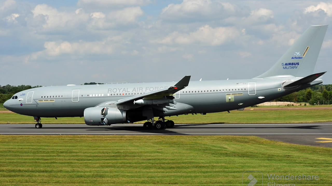 Força Aérea da Argélia está testando o avião-tanque Airbus A330MRTT da Força Aérea Britânica