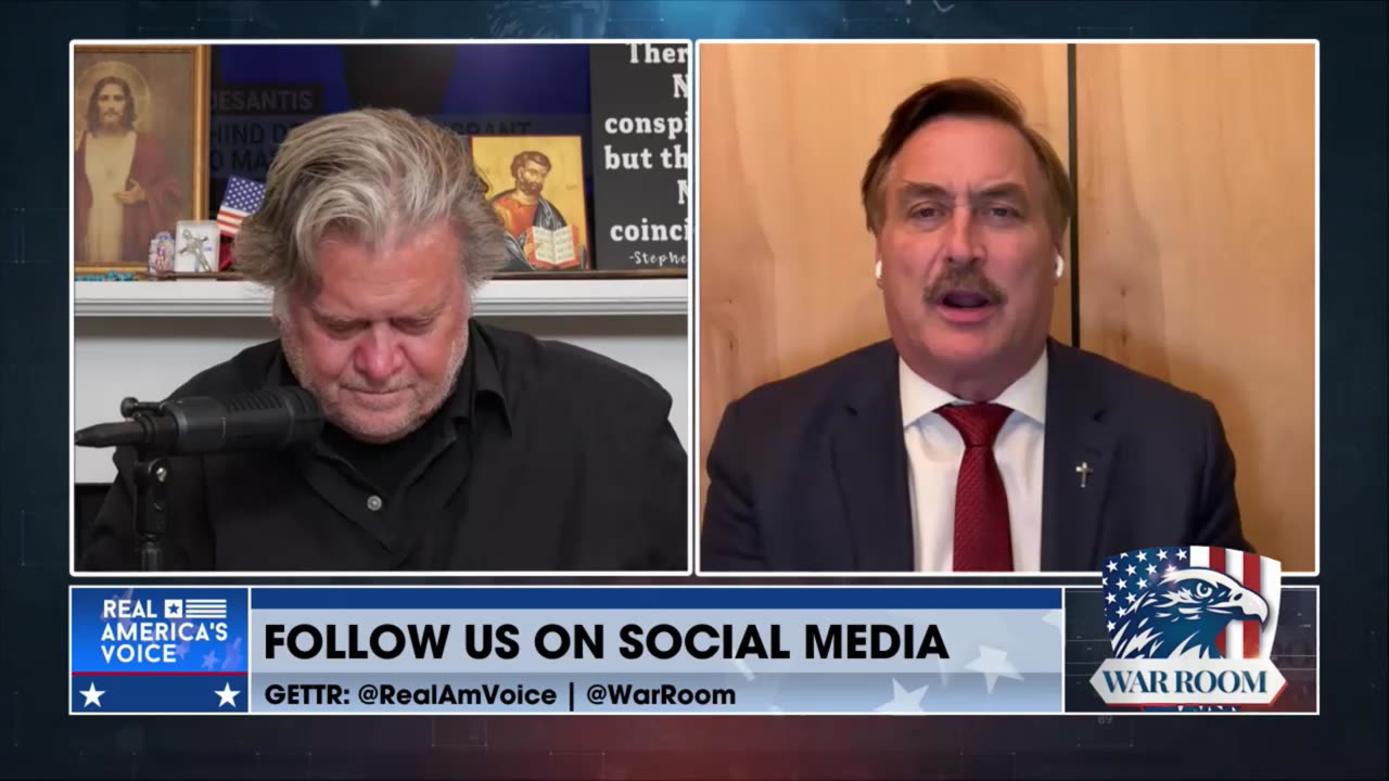 Mike Lindell: "We are gonna secure our country, secure our elections, and get our country back"