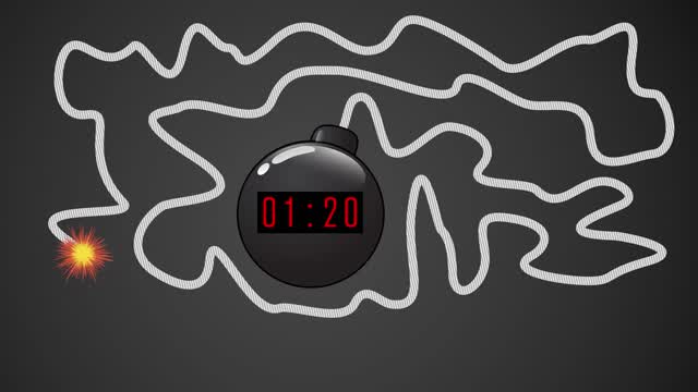 100 Second Timer BOMB 💣 With Giant Bomb Explosion