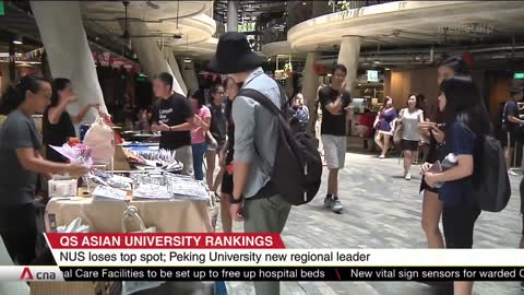 Asia university rankings NUS loses top spot to China's Peking