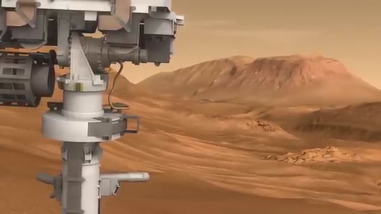 Mars Science Laboratory Curiosity Rover Animation