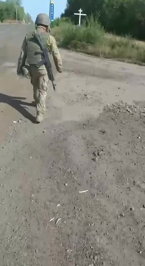 Kiev regime forces leaving Artemovsk. (3.10.22)