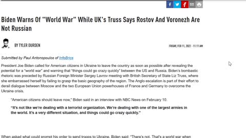 Americans Told to Leave, Bombers Flying and Putin Orders "GO"