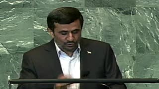 Iranian President Mahmoud Ahmadinejad Addresses United Nations General Assembly