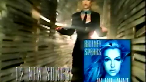 November 2003 - Ad for Britney Spears 'In the Zone'