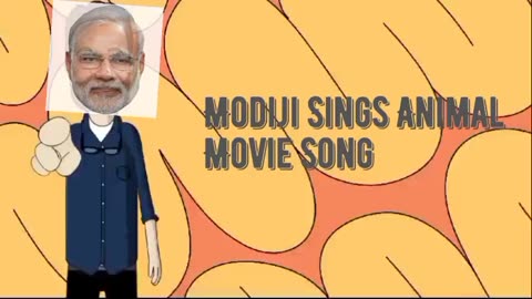 I made Modi Ji Sing Saari Duniya Jala Denge