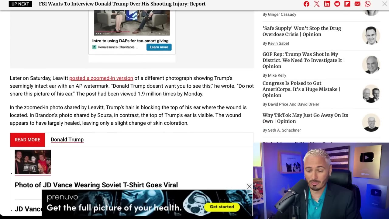 FIRST LOOK At Trump’s Ear After Shooting DROPS _ The Kyle Kulinski Show