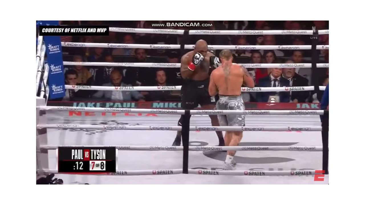 Tyson vs Jake Full Highlight